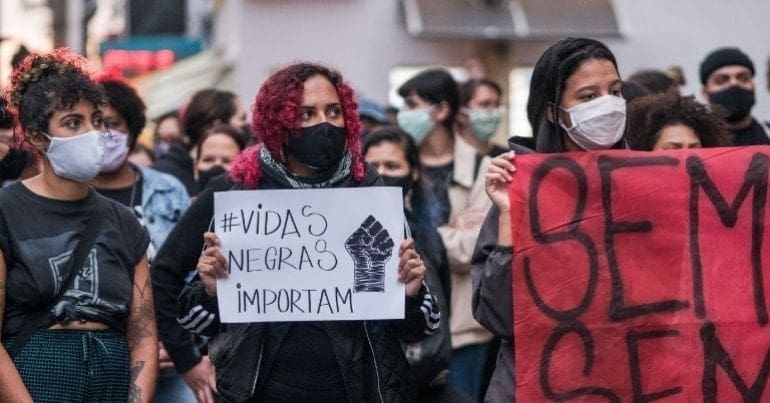 BLM Brazil Protesters