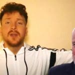 Rapper Craft D and Jeremy Corbyn
