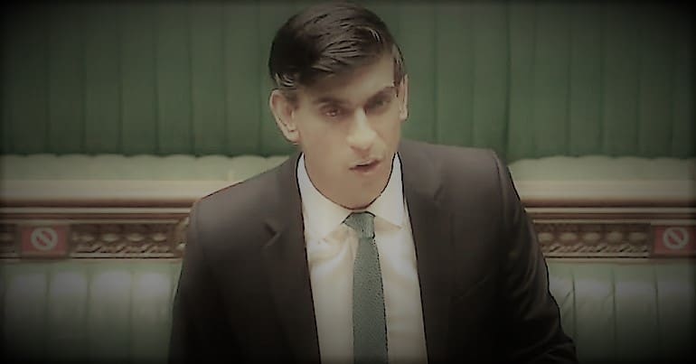 Rishi Sunak announcing the spending review enhanced