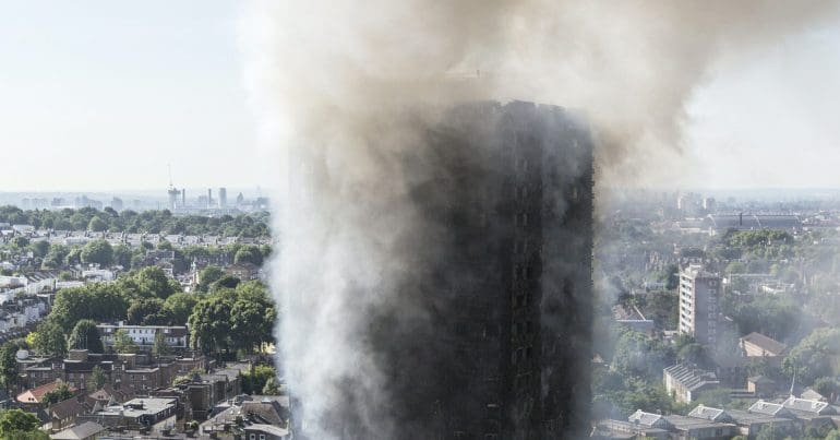 The Grenfell fire