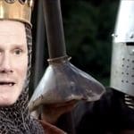 A scene from Braveheart with Keir Starmer as Edward I