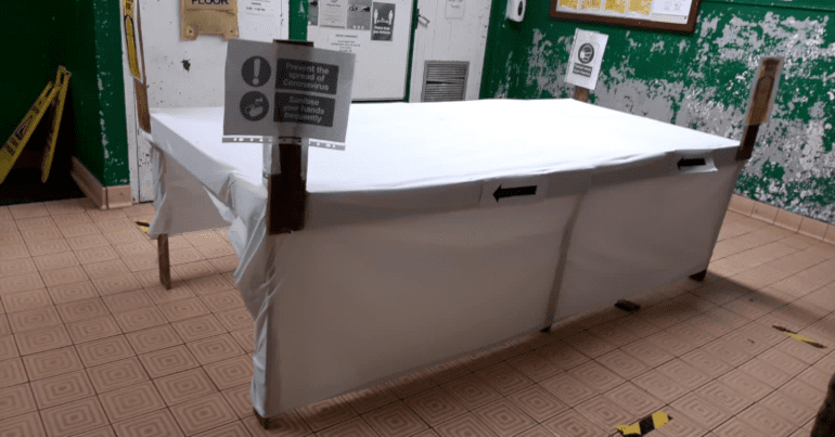 An out of use pool table at Penally - photo provided by CROP