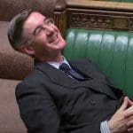 Rees-Mogg told to "sit up" in House of Commons