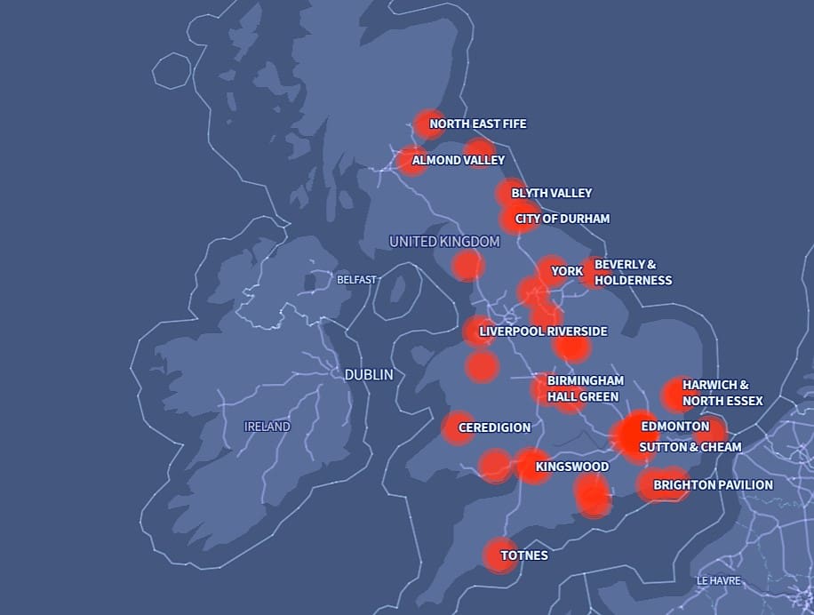 The Canary Interactive Map