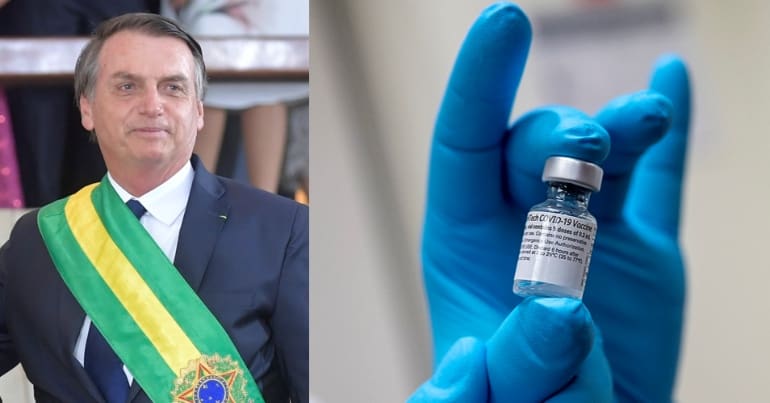 Brazilian president Jair Bolsonaro