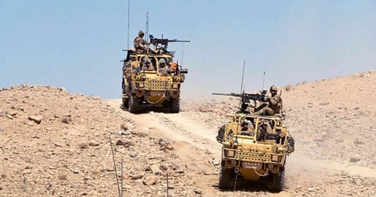 Jackal vehicles
