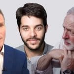 Keir Starmer Assaf Kaplan and Jeremy Corbyn