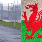 HMP Berwyn & Welsh flag