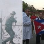 British soldiers Derry 1972 and Cuban doctors