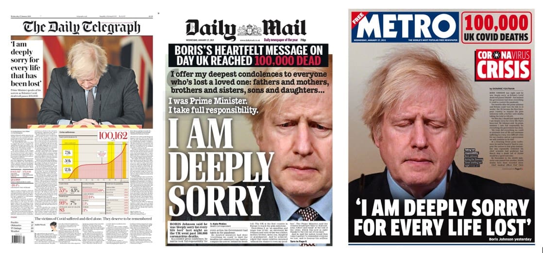 The Front Pages 27 January