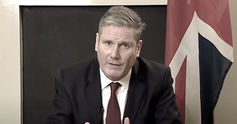 Keir Starmer and the Union Jack