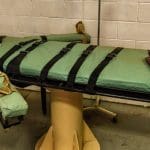 Lethal injection gurney