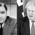 Joseph McCarthy and Boris Johnson both attacking the left wing