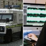 PSNI vehicle & audio recording