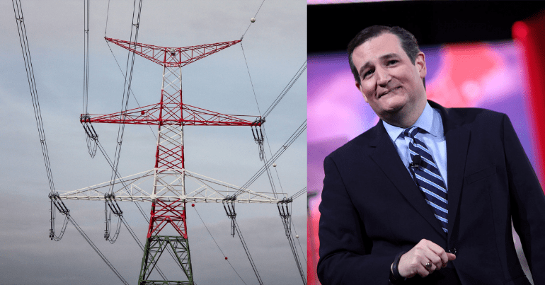 ted cruz power outage texas