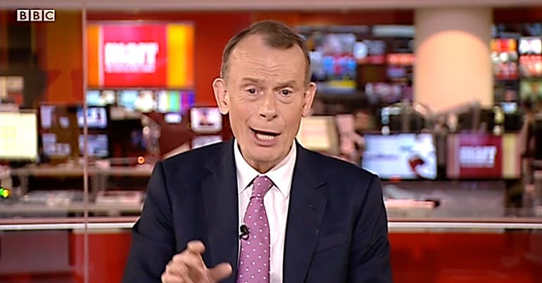Andrew Marr on Sunday 7 March