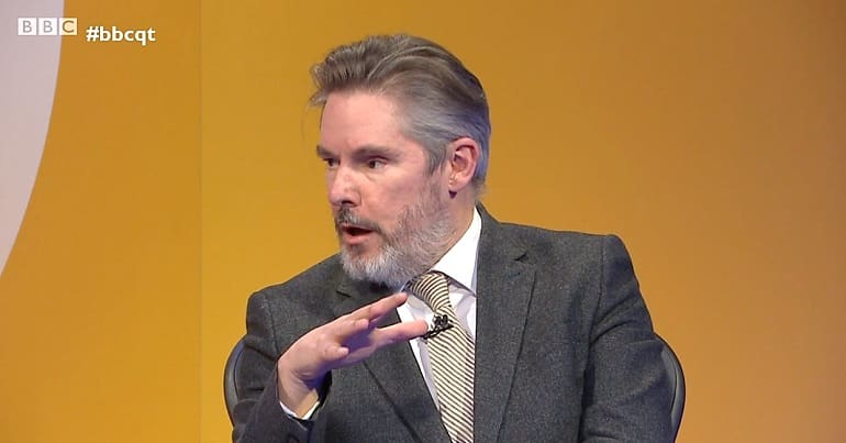 Dan Hodges on Question Time