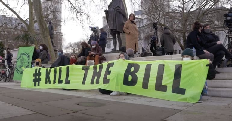 Kill the Bill banner