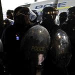 riot police brisol