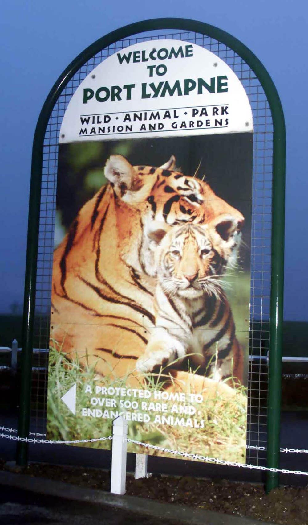 Image of a tiger sanctuary