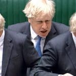 Boris Johnson repeatedly losing it at PMQs