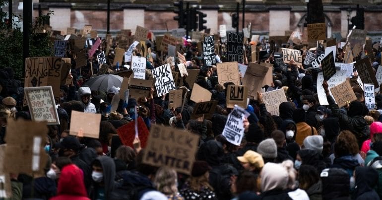 Black Lives Matter London protest, 6 June 2020