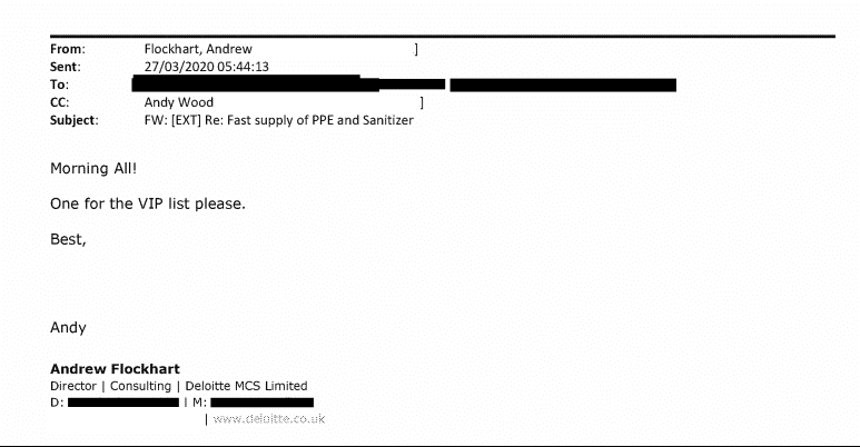 PPE email