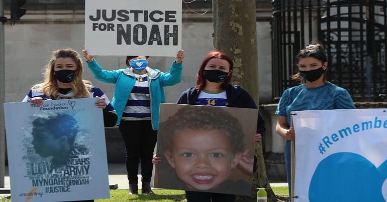 Noah Donohoe's campaign team