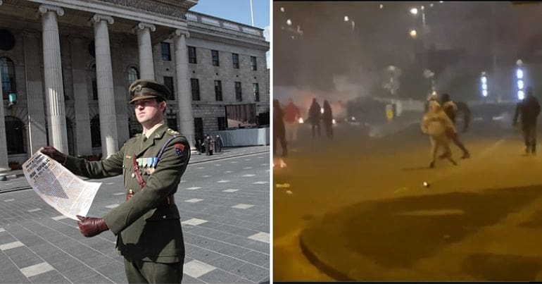Easter proclamation & loyalists ritoing
