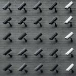 security camera wall