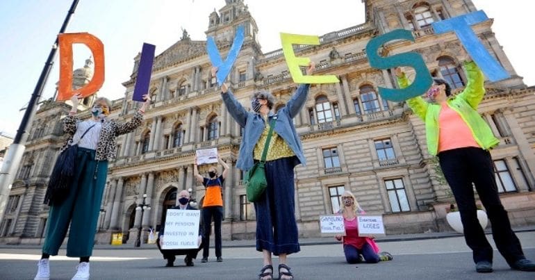 Environmental protesters