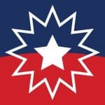 The Juneteenth flag