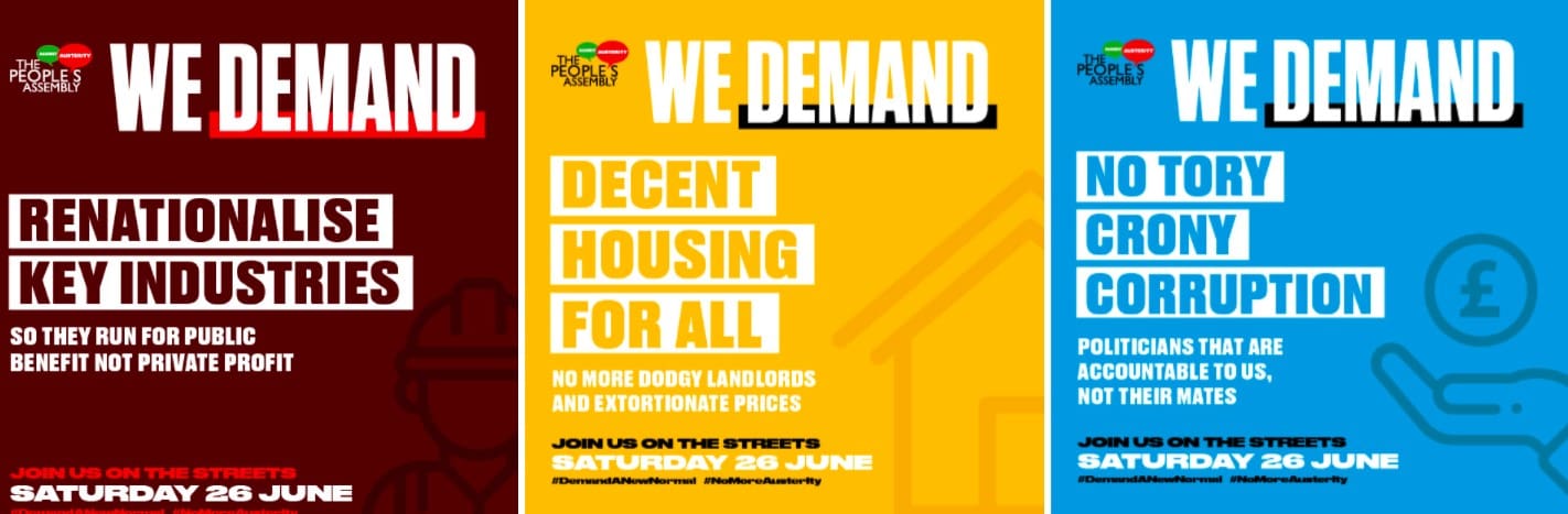 Peoples Assembly Demands One