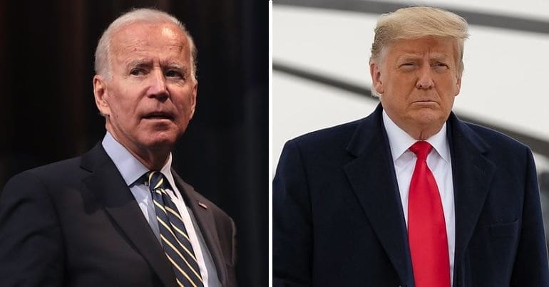 Joe Biden and Donald Trump