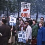 Hyde Park Protesters 1962 during Cuban Missile Crisis