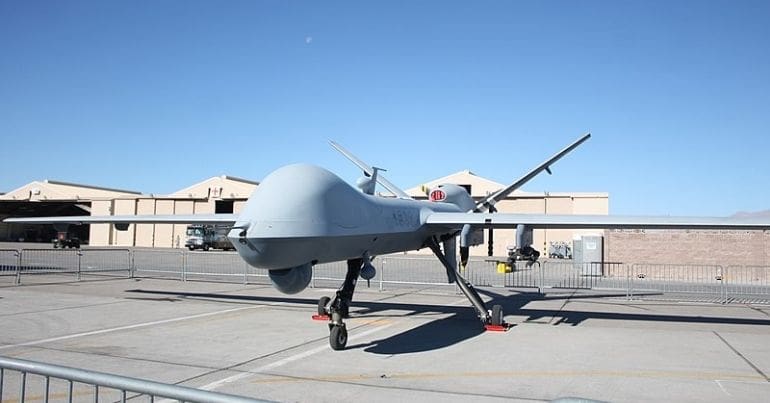 A Reaper drone