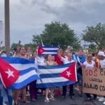 Cuba protest