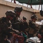 Marines in Kabul Afghanistan