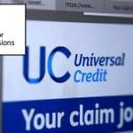The DWP and Universal Credit logos
