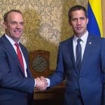 Guaido meets Raab