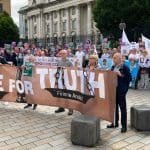 Time for Truth protesters