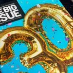 Big Issue 30th anniversary cover