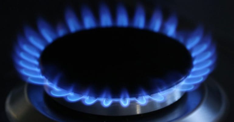 a lit hob
