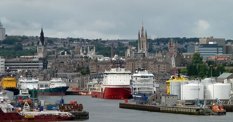 Aberdeen harbour