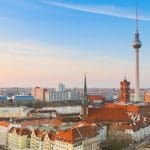 Berlin city skyscape