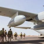 A US military plane