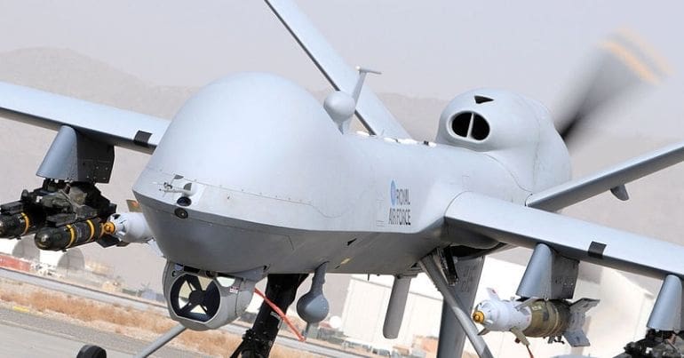RAF Reaper drone