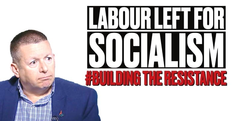 Howard Beckett and the Labour Left for Socialism logo