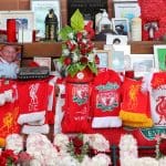 A memorial to victims of the Hillsborough disaster
