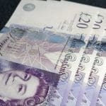 £20 sterling banknotes